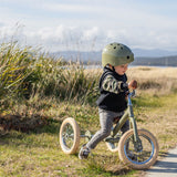 Trybike 2 in 1 Steel Balance Bike and Tricycle - Vintage Green