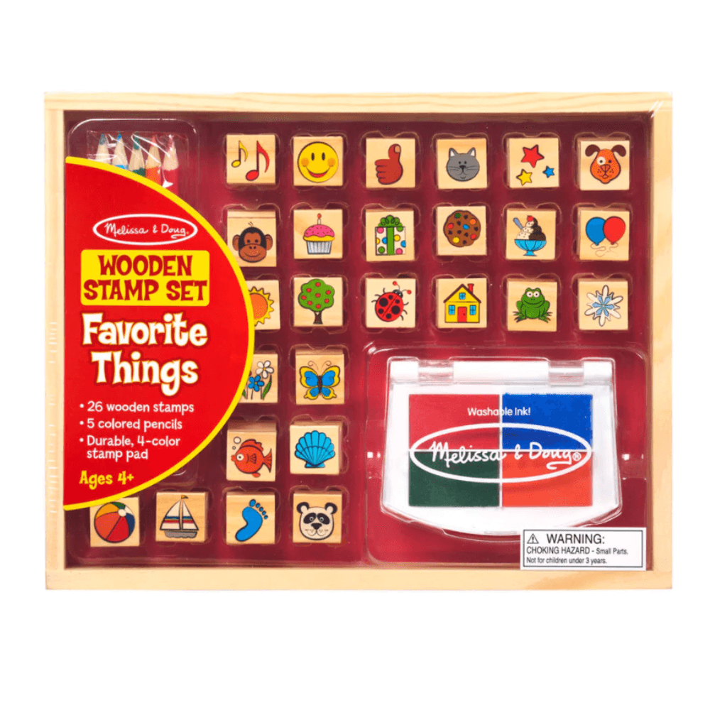 Melissa & Doug Favorite Things Stamp Set