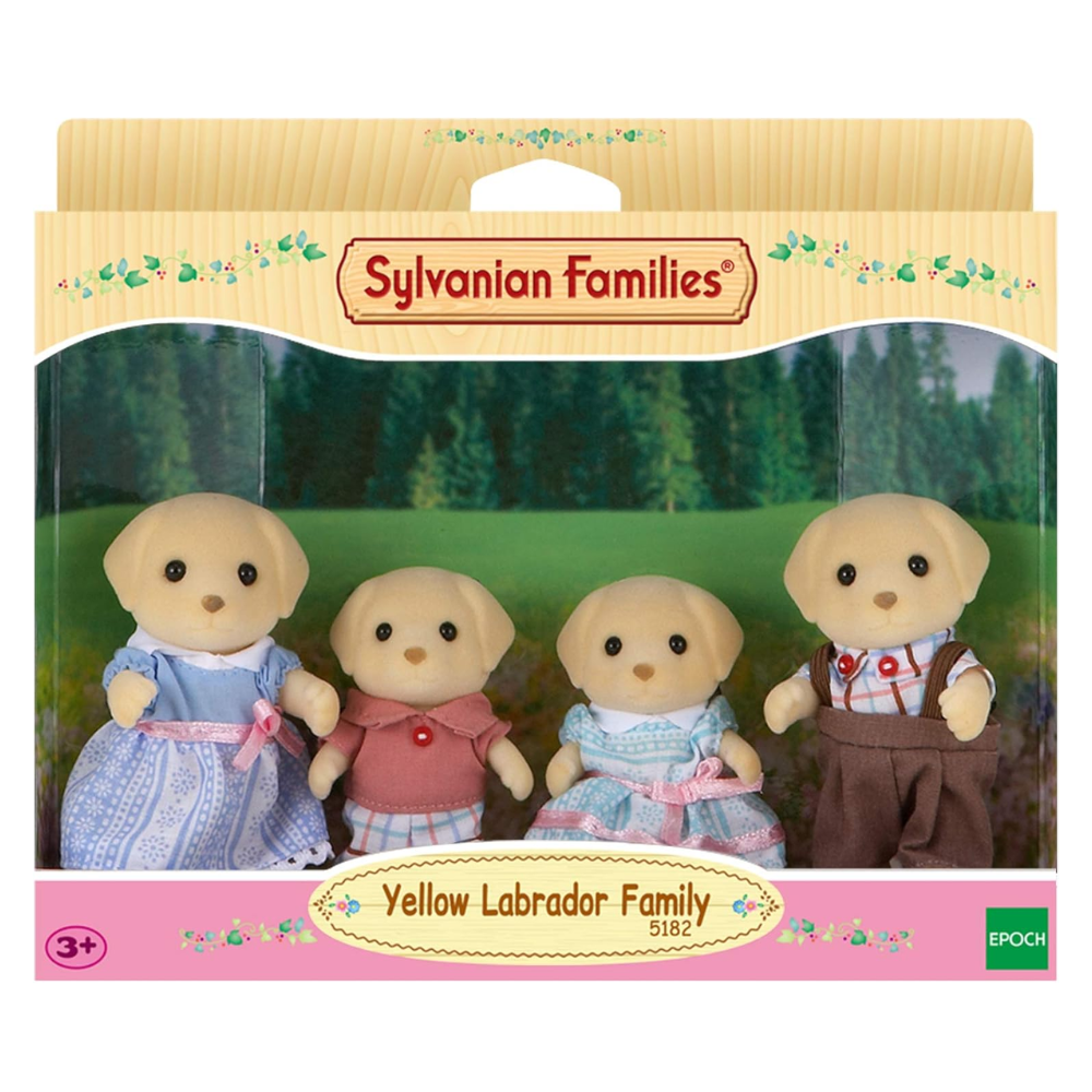 Sylvanian Families Yellow Labrador Family