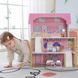 ALL 4 KIDS Eliana 3 Level Dollhouse