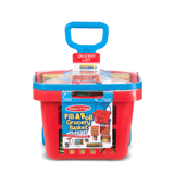 Melissa & Doug Fill & Roll Grocery Basket Play Set