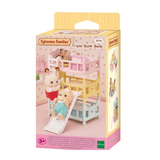 Sylvanian Families Triple Bunk Beds