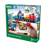 BRIO Rail & Road Loading Set 32 pieces