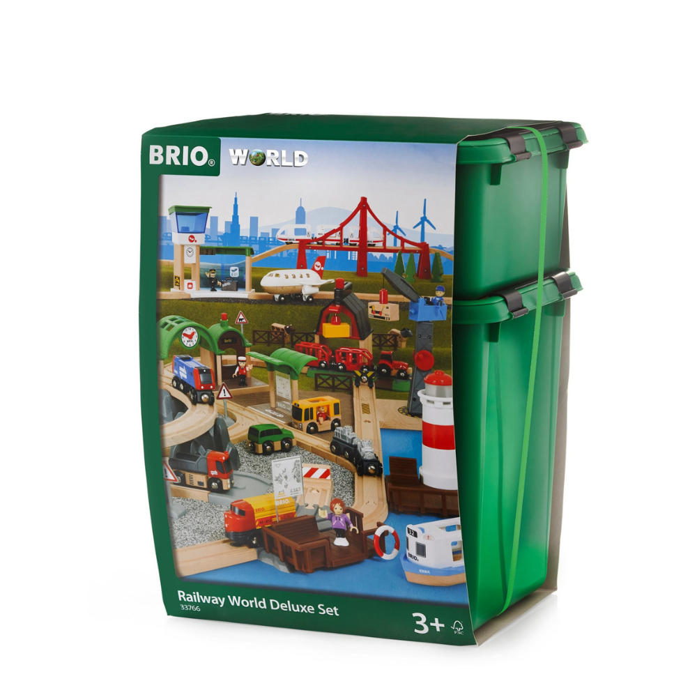 BRIO Railway World Deluxe Set 106 pieces