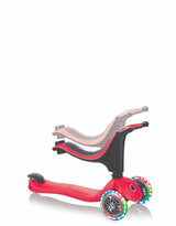 Globber GO UP SPORTY Lights - Red