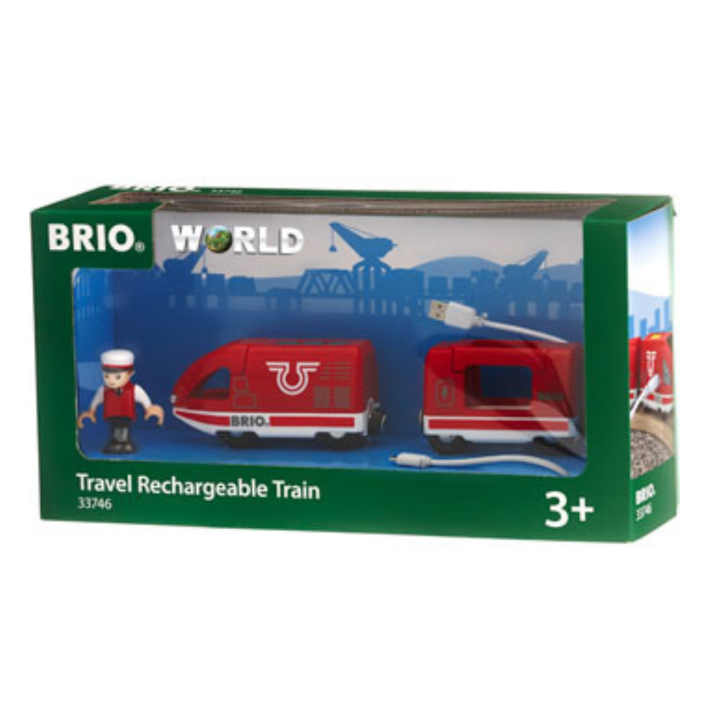 BRIO Travel Rechargeable Train 4 pieces