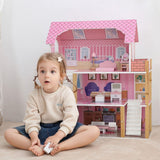 ALL 4 KIDS Eliana 3 Level Dollhouse