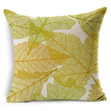 All 4 Kids 45cm Square Throw Pillow Cushion Cover - Maple Leaf