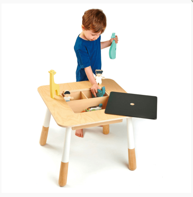Tender Leaf Toys Kids Wooden Forest Table