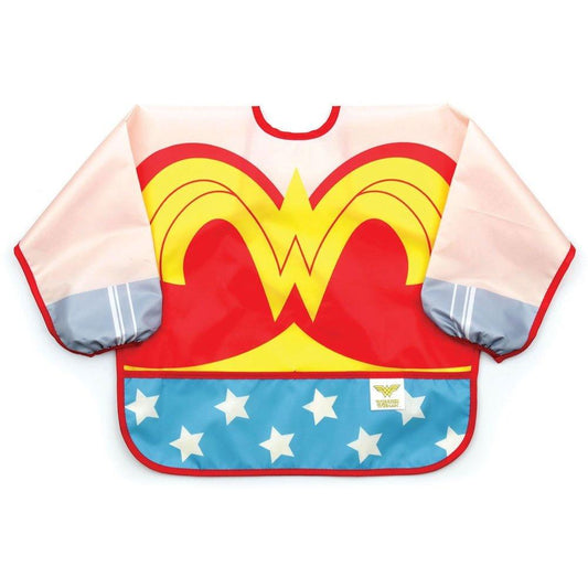 Bumkins Costume Sleeved Bib - Wonder Woman