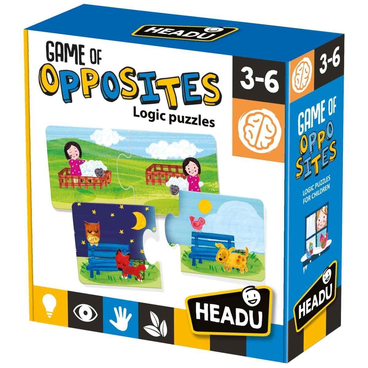 Headu Flash Card Game of Opposites
