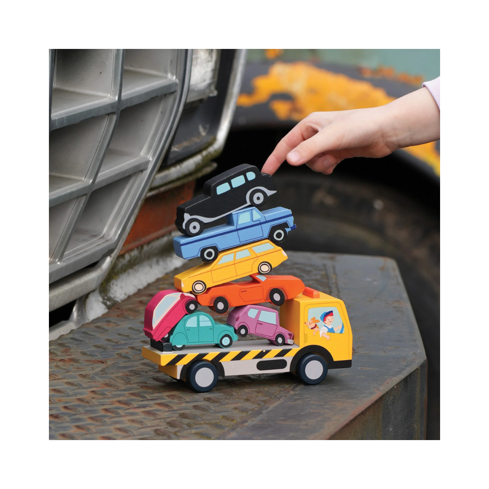 Tender Leaf Toys Stacking Cars
