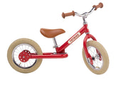 Trybike 2 in 1 Steel Balance Bike and Tricycle - Vintage Red