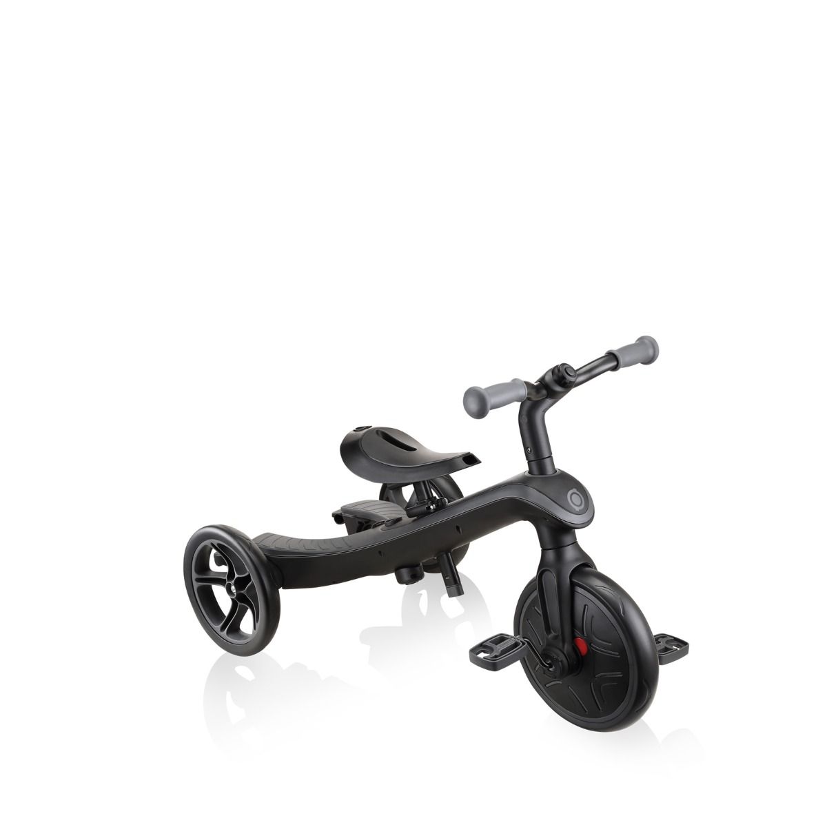 Globber Explorer Trike 4 in 1 DELUXE PLAY - Black/Grey
