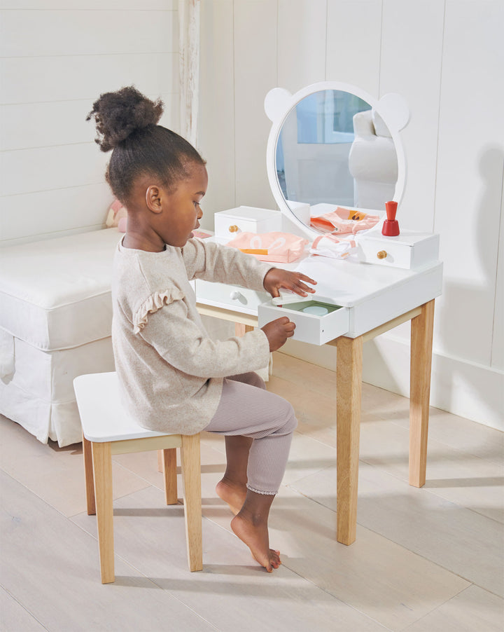Tender Leaf Toys Kids Wooden Forest Dressing Table