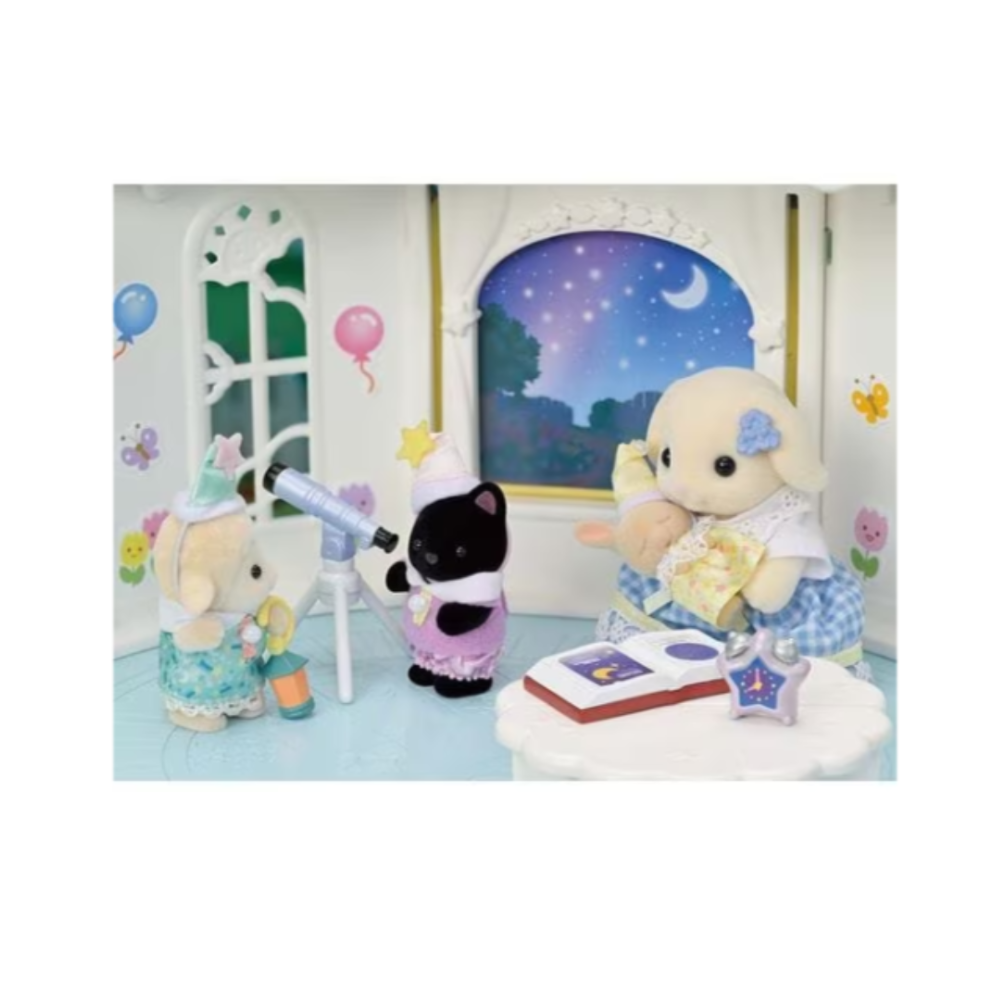 Sylvanian Families Nursery Friends -Sleepover Party Trio