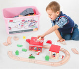 Onshine 141 pcs Train Track City Set