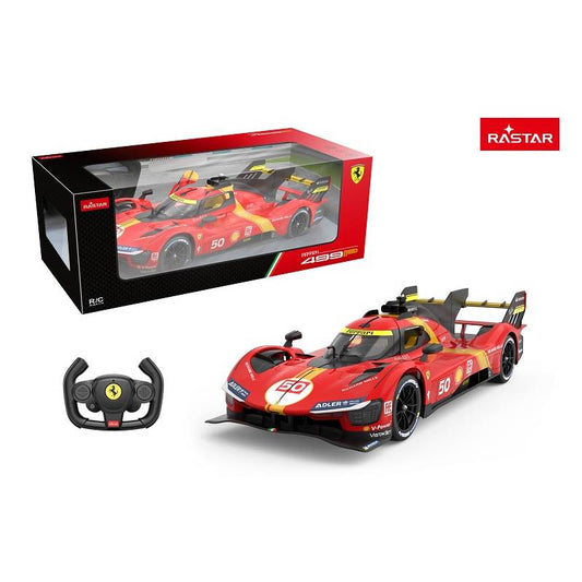 Rastar 1:14 Ferrari 499P Le Mans Hypercar Remote Control Car – Officially Licensed