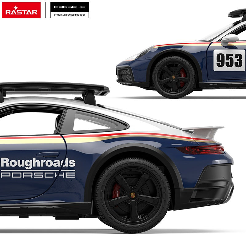 Rastar Licensed 1:14 Porsche 911 Dakar Performance Remote Control Car