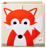 3 Sprouts Fabric Storage Box - Fox