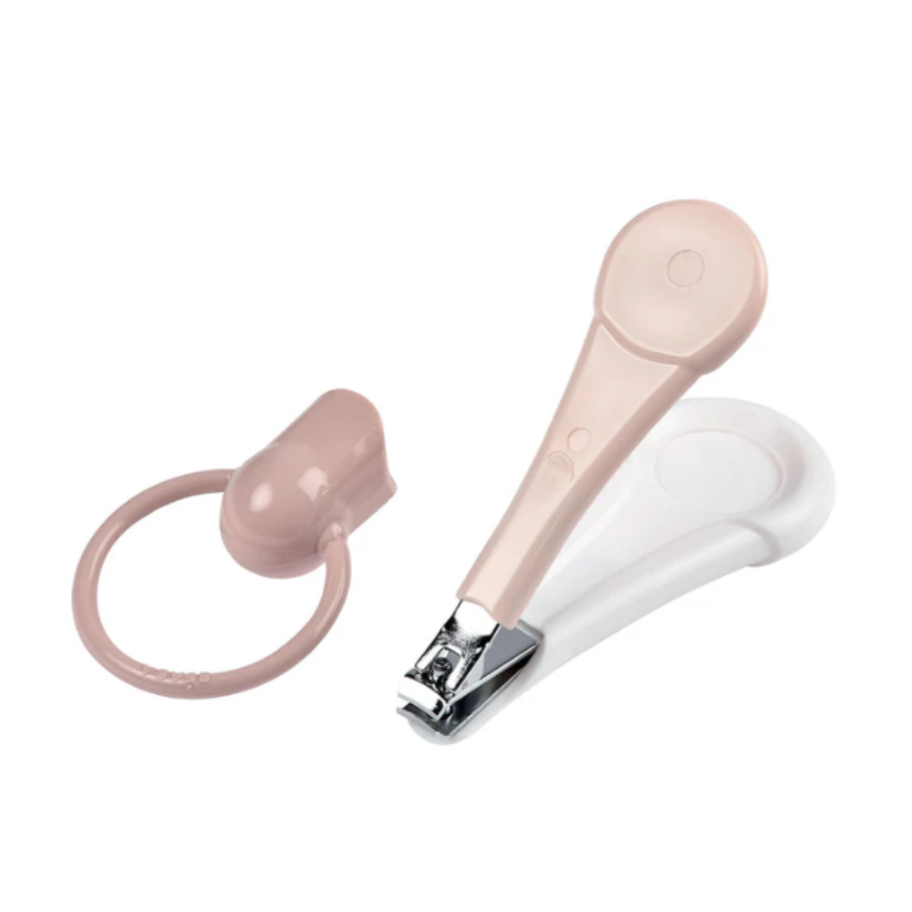 Beaba Baby Nail Clippers - Old Pink