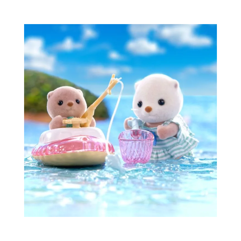 Sylvanian Families Sea Otter Sisters - Splashy Snorkel Set
