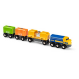 BRIO Three-Wagon Cargo Train 7 pieces