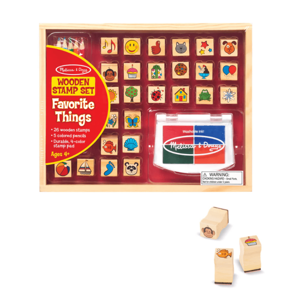 Melissa & Doug Favorite Things Stamp Set