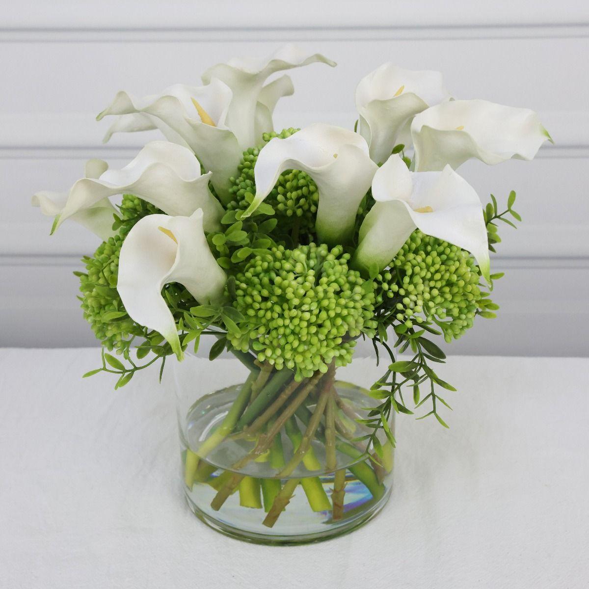 Artificial Flower Bouquet Arrangements - Calla lily