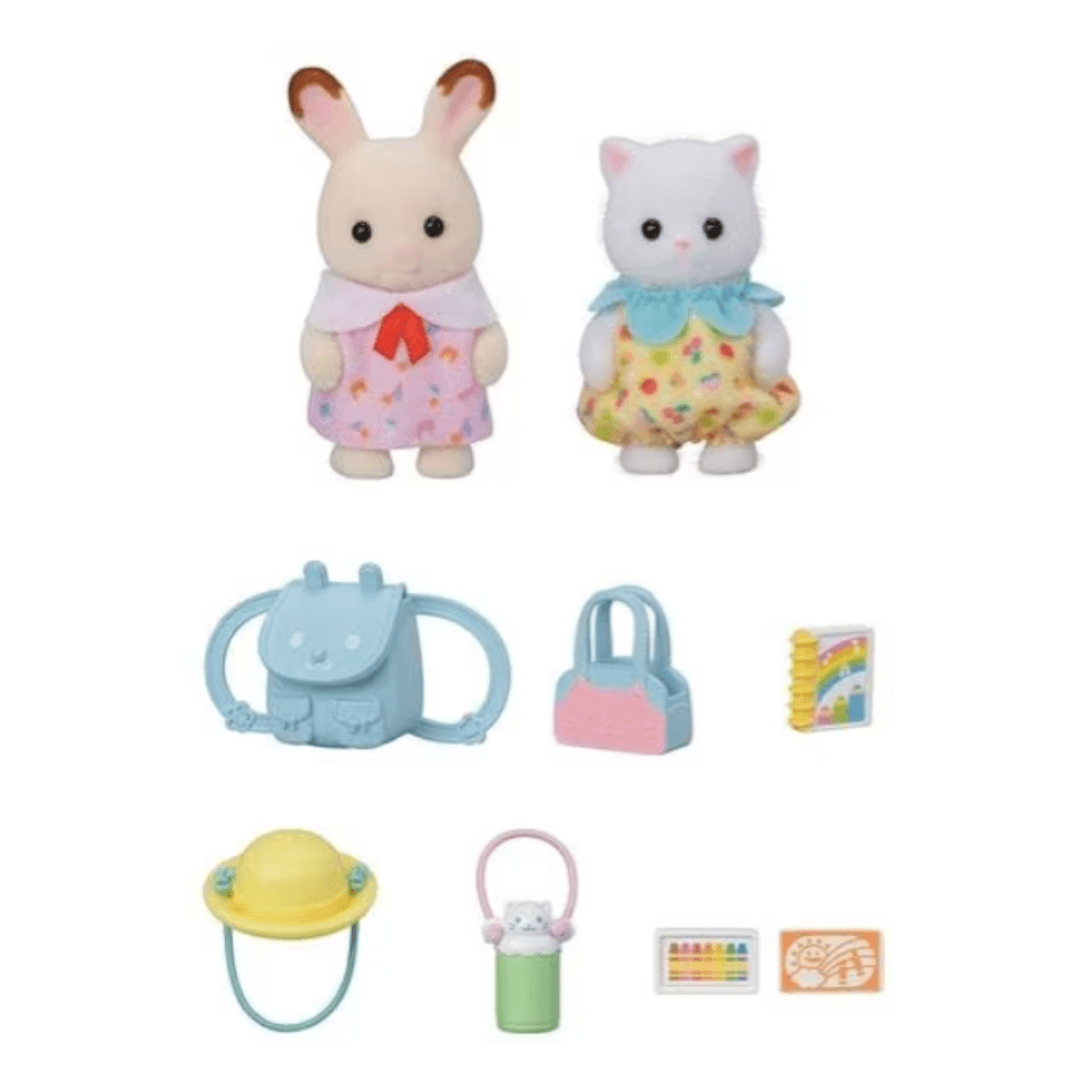 Sylvanian Families Nursery Friends Walk Along Duo