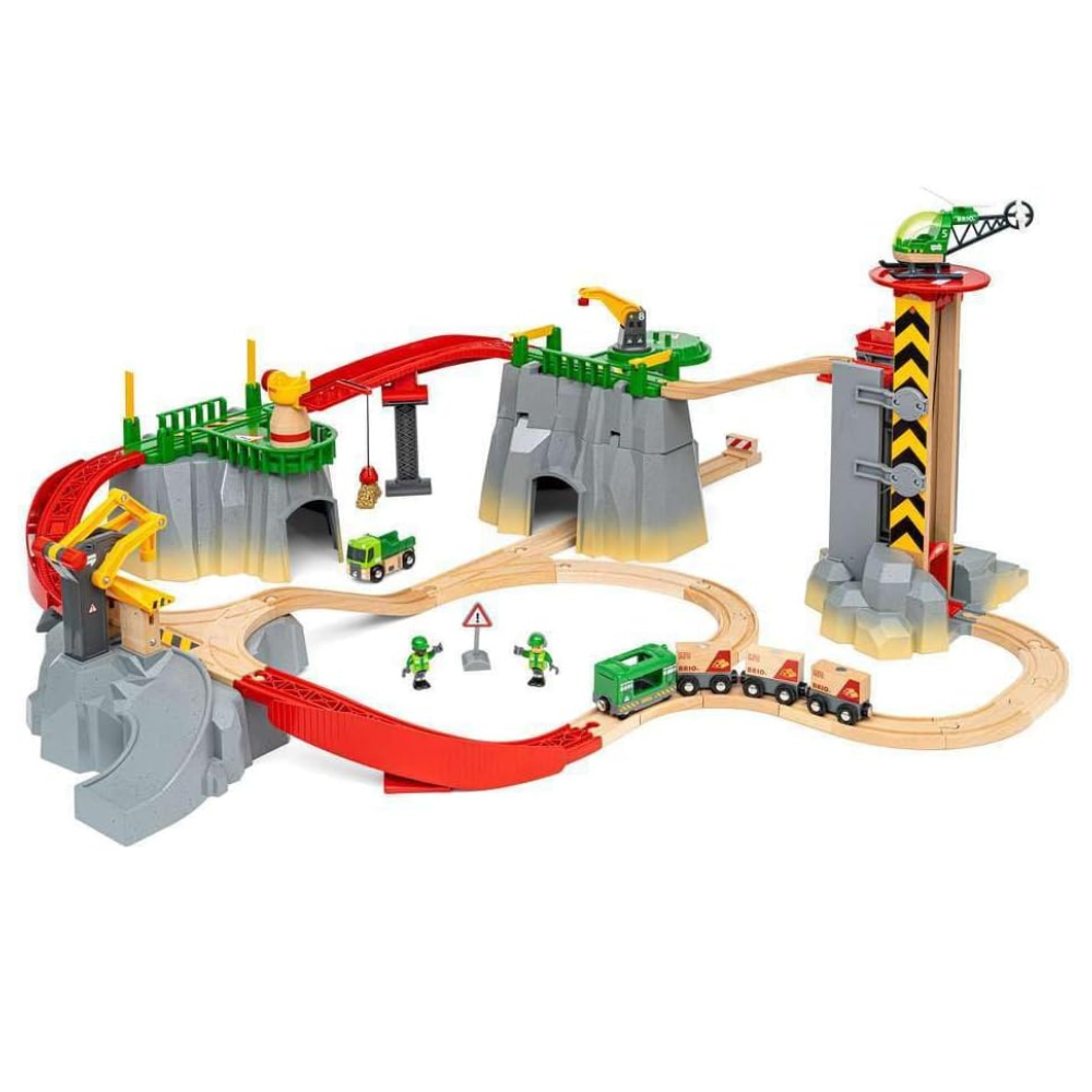 BRIO Cargo Mountain Set 32 pieces