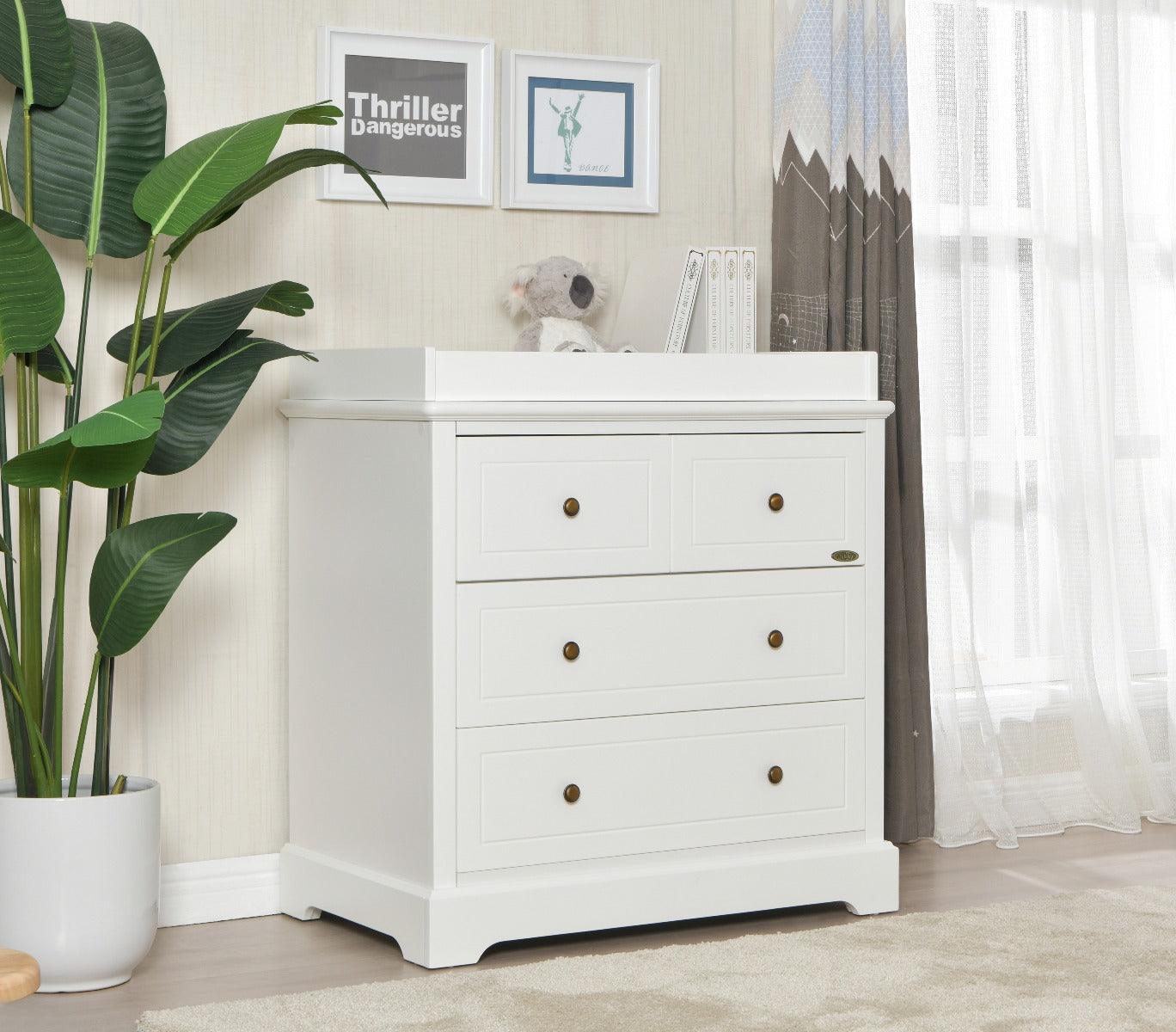 JOY BABY Comet 4 Drawer Chest of Drawer Change Table