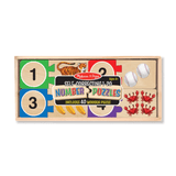 Melissa & Doug Numbers Wooden Puzzle Cards