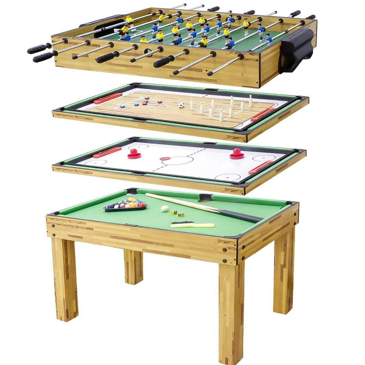 All 4 Kids Brandon 10 in 1 4FT Activity Entertainment Play Foosball Table