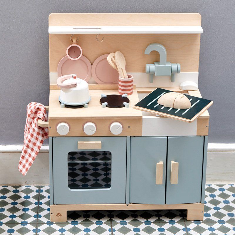 Tender Leaf Toys Pretend Mini Chef Home Kitchen