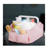 Skip Hop Nursery Style Light Up Nappy Caddy - Pink Heather