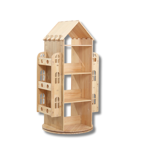 All 4 Kids Rowan Solid Timber Revolving  Bookcase