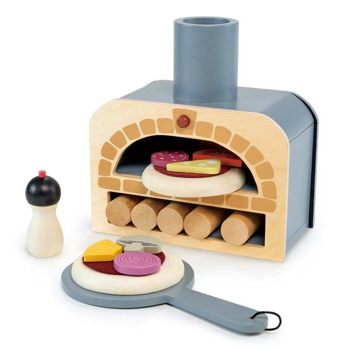 Tender Leaf Toys Pretend Make Me a Pizza Set