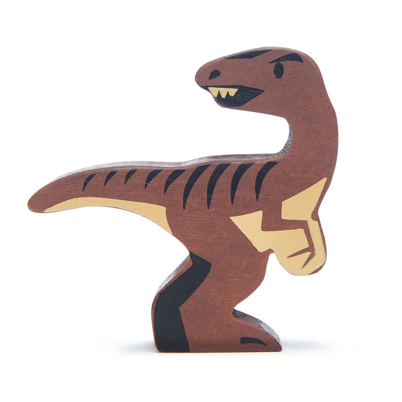 Tender Leaf Toys Wooden Animal Velociraptor
