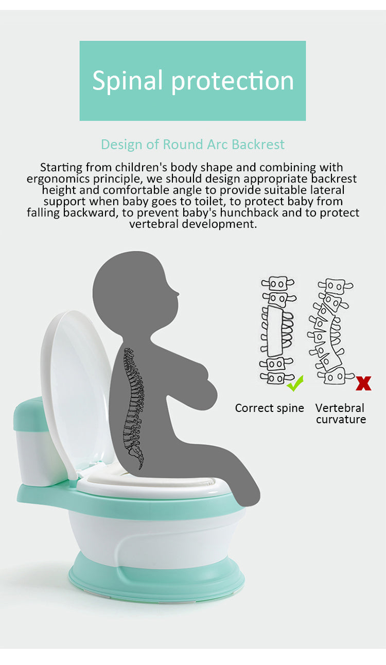 Joy Baby My First Toilet Training Potty - Blue