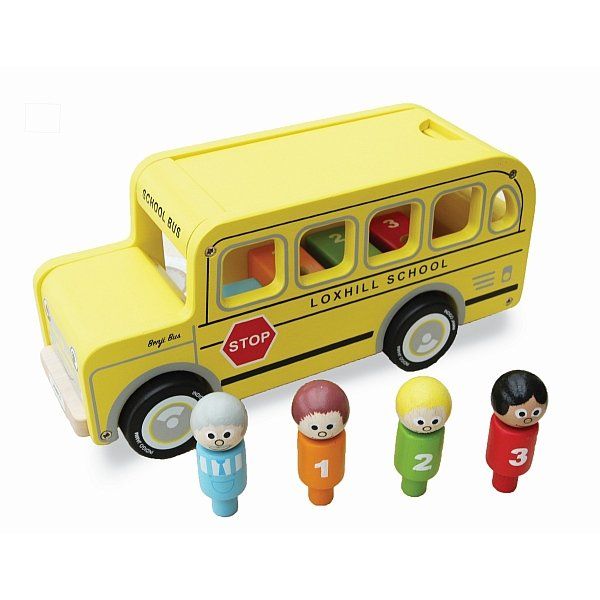 Indigo Jamm Wooden Benji Bus
