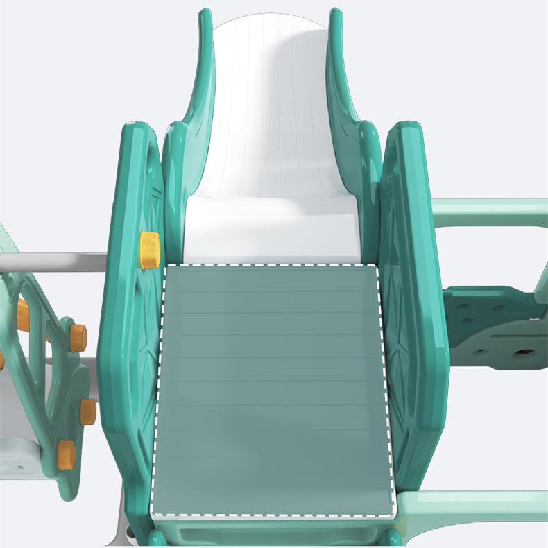 ALL 4 KIDS Lucas  Baby Slider and Swing Play Center with Bus - White