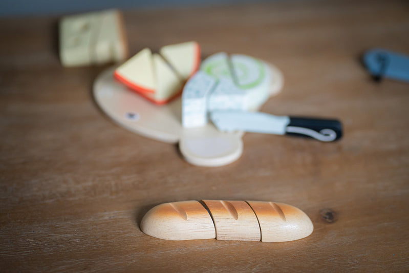 Tender Leaf Toys Pretend Cheese Chopping Board