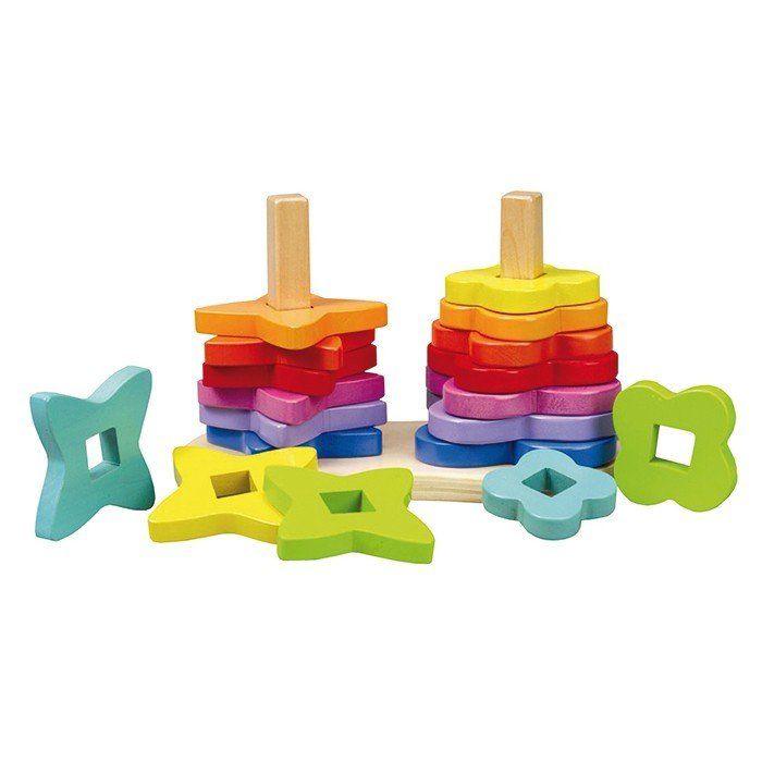 Hape Double Rainbow Stacker