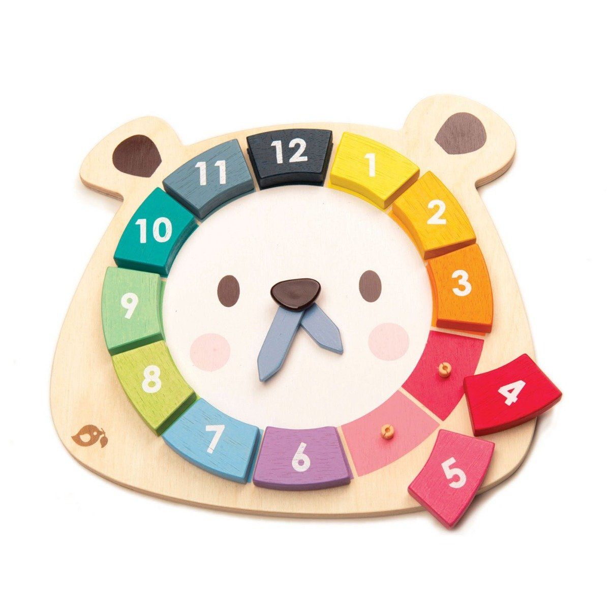 Tender Leaf Toys Bear Colours Clock