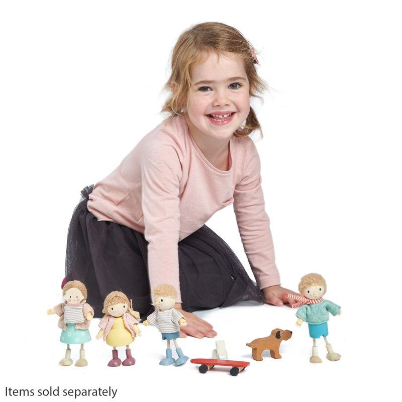 Tender Leaf Toys Doll Mrs Goodwood with Flexible Limbs & a Baby