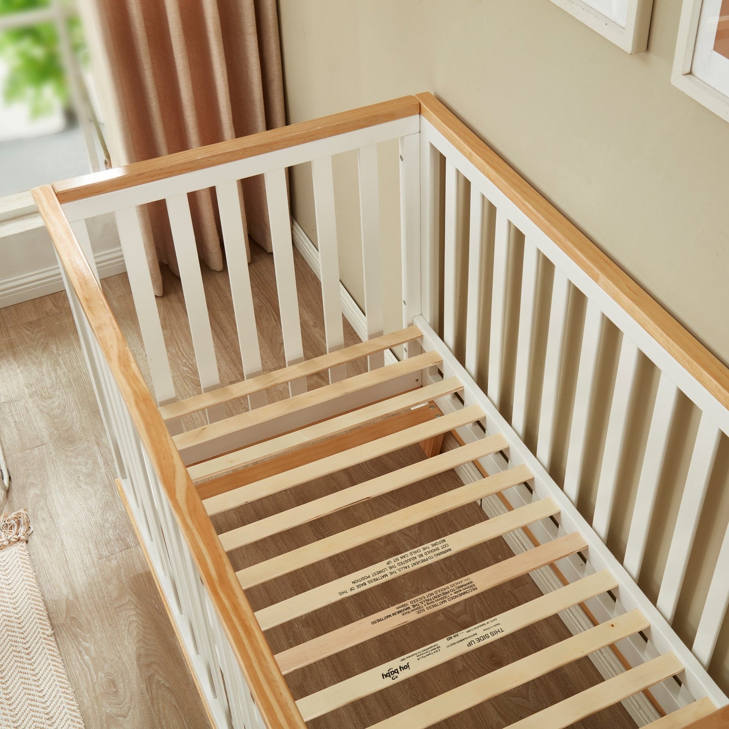 Joy Baby Mia Cot and 7 Drawer Change Table Package