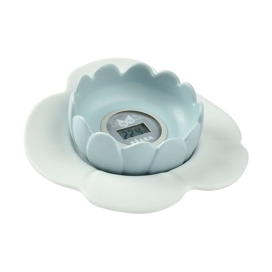 Beaba “Lotus” Multi-functional digital thermometer - Green Blue