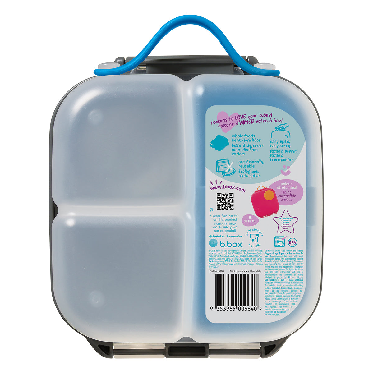 B.Box Mini Lunch Box - Indigo Rose