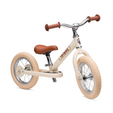 Trybike 2 in 1 Steel Balance Bike and Trike - Vintage Cream